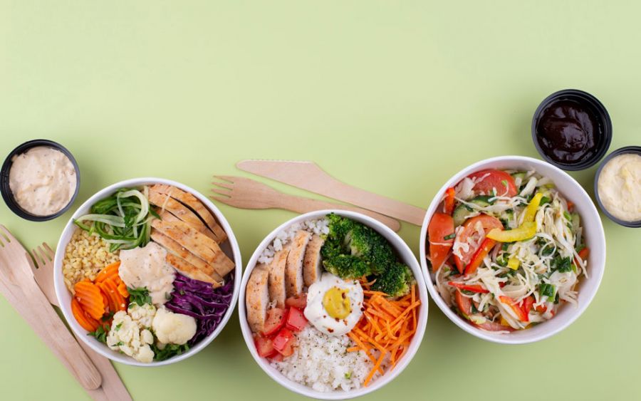 This is a Healthy Snack Figure in the School Canteen